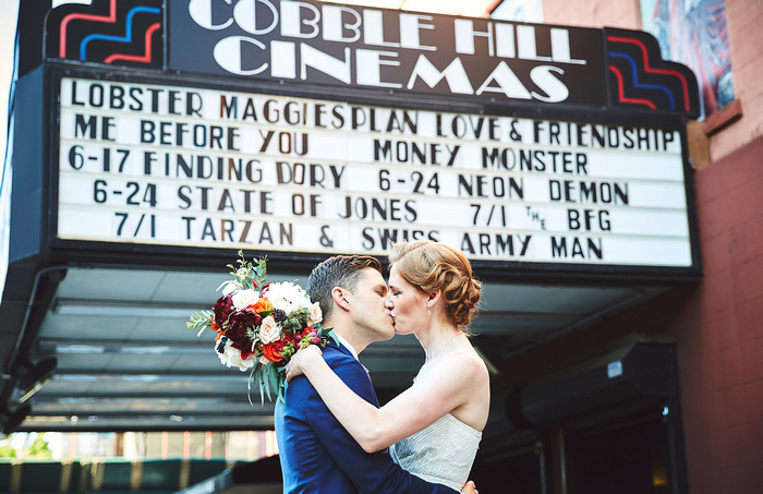 bride and groom portrait