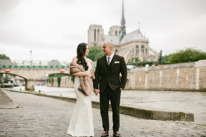 wedding portrait in paris