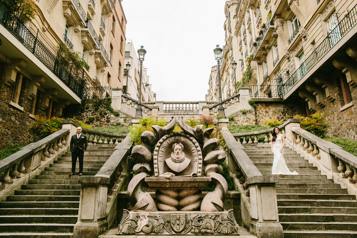 bride and groom portrait