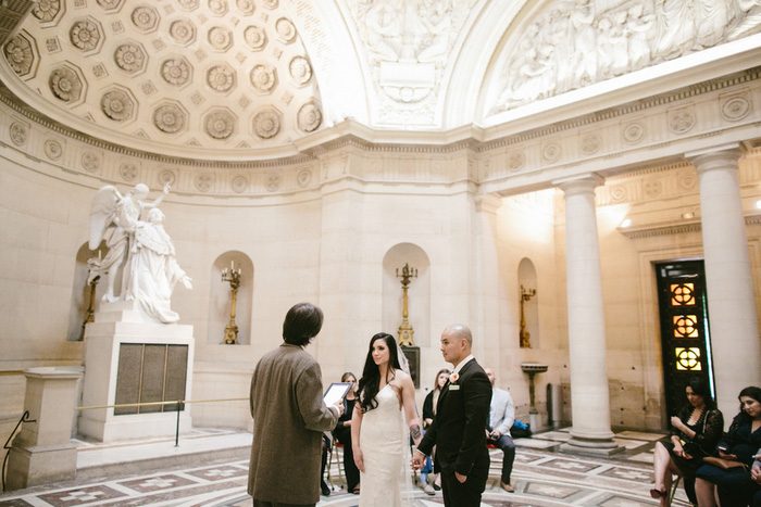 Chapelle Expiatoire elopement ceremony