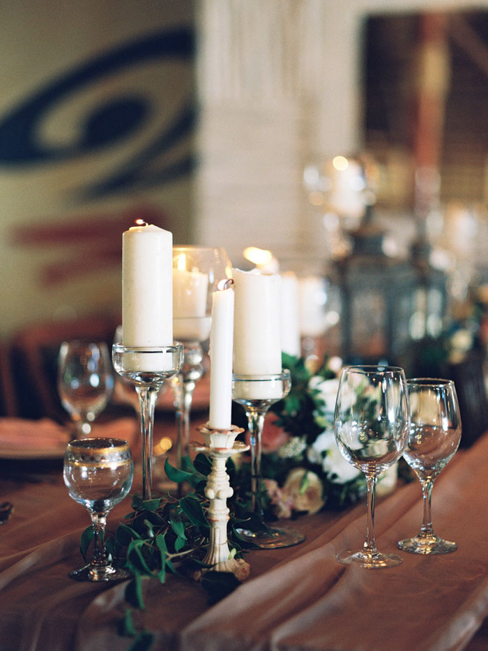 candle centrepiece