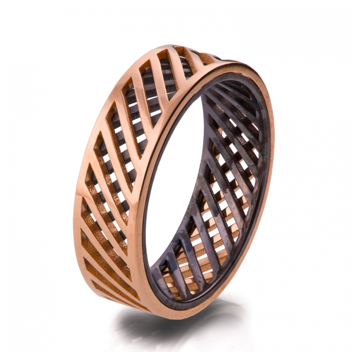 rose gold band