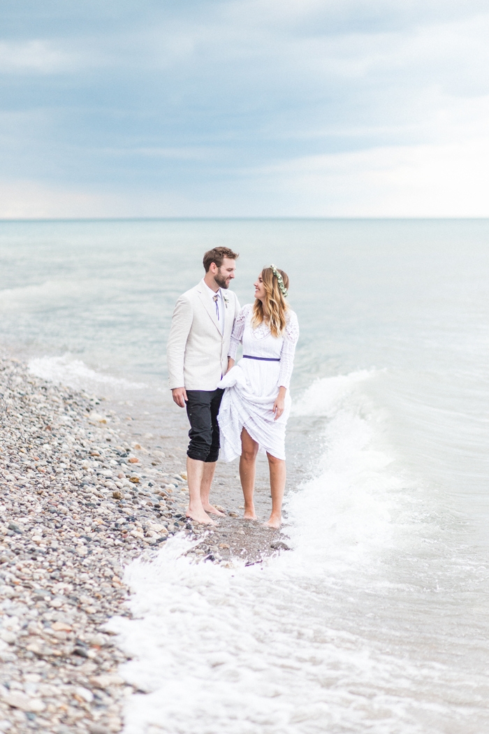 wisconsin lighthouse wedding