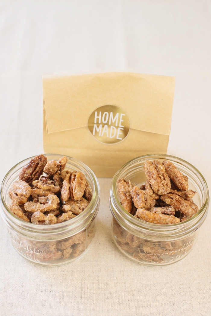 pumpkin spice candied nuts