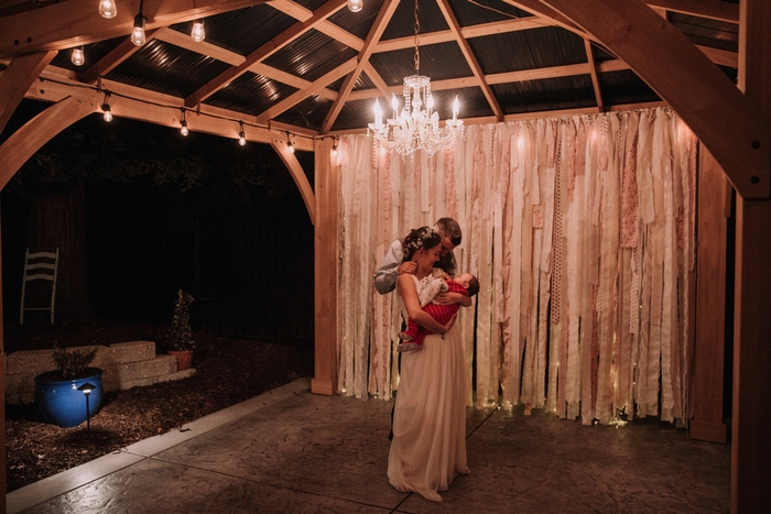 Intimate Backyard Wedding in Roseville