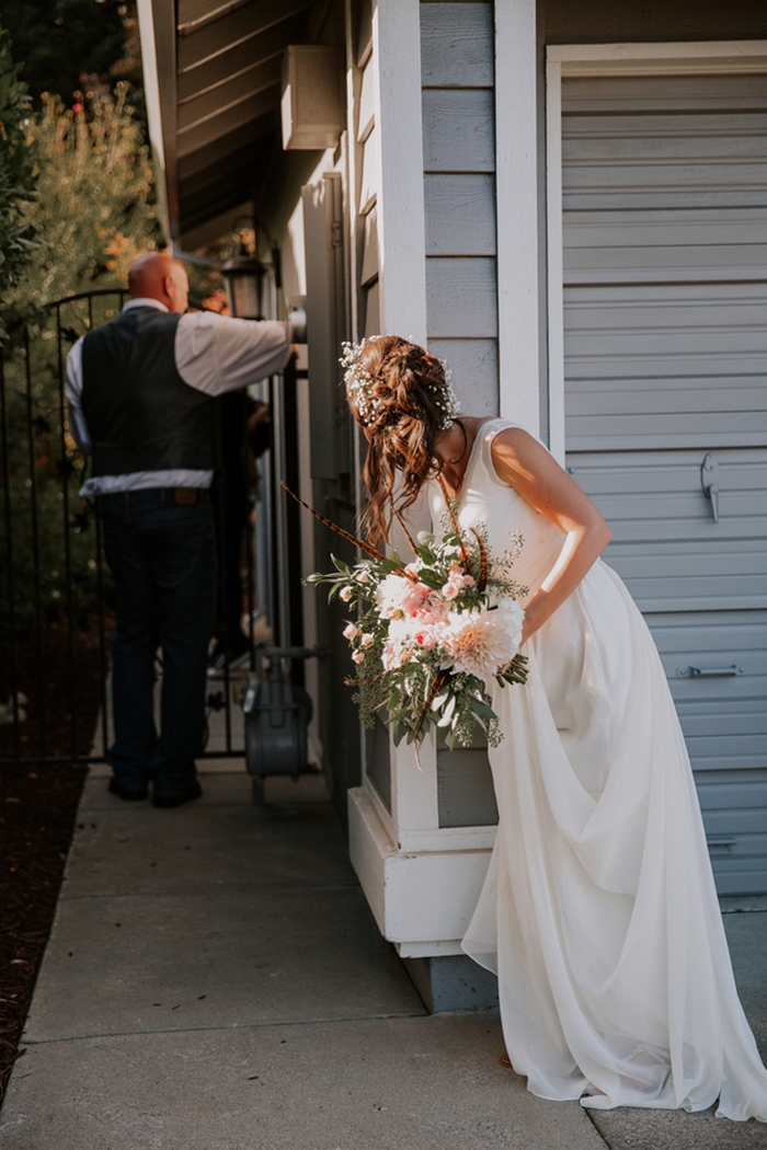 Intimate Backyard Wedding in Roseville