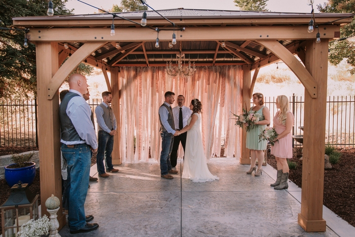 Intimate Backyard Wedding in Roseville