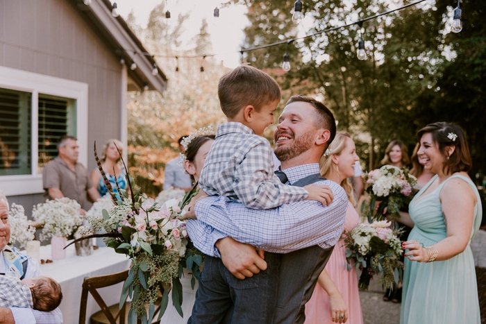 Intimate Backyard Wedding in Roseville