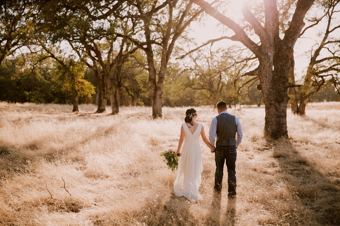 Intimate Backyard Wedding in Roseville