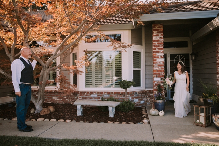 Intimate Backyard Wedding in Roseville