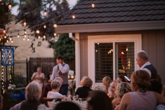 Intimate Backyard Wedding in Roseville