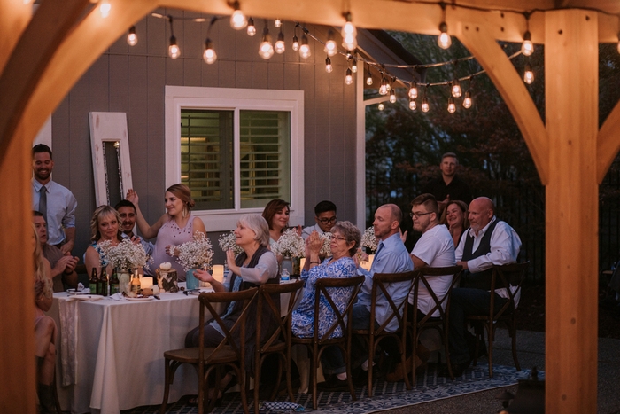 Intimate Backyard Wedding in Roseville