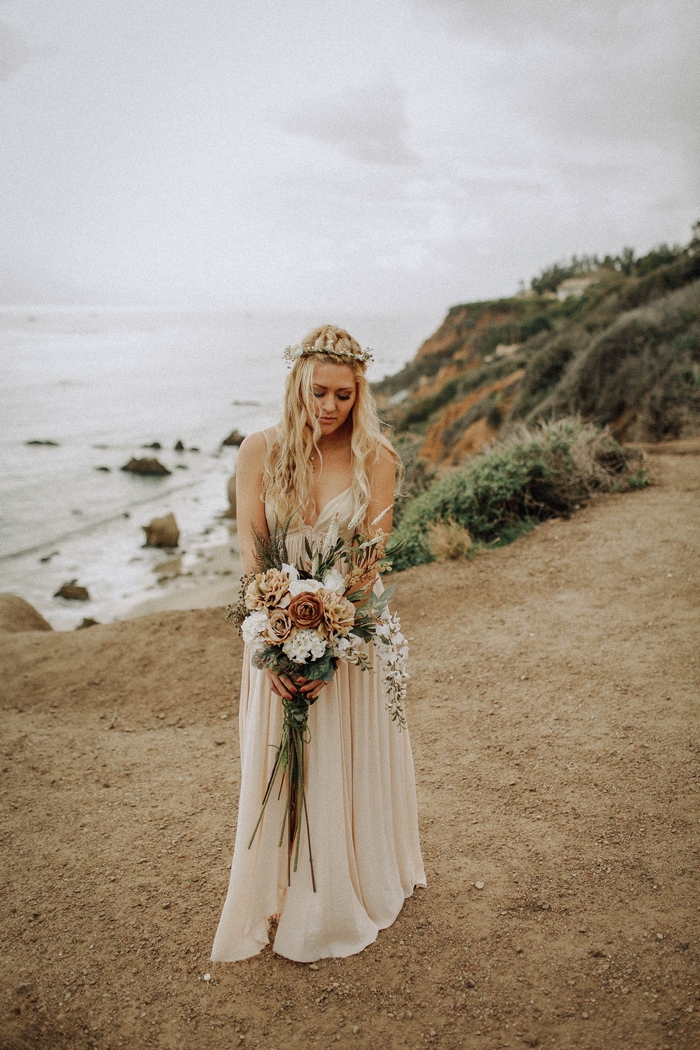 El Matador Beach Styled Elopement | Intimate Weddings - Small Wedding ...