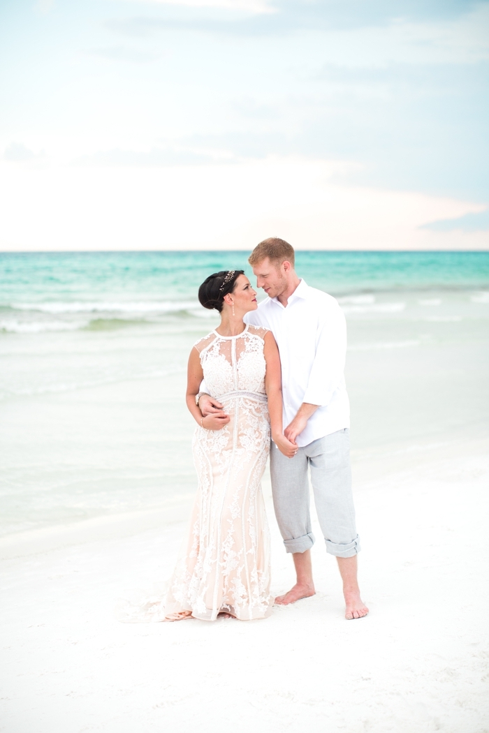 Stevie And Mat S Florida Beach Wedding Intimate Weddings Small