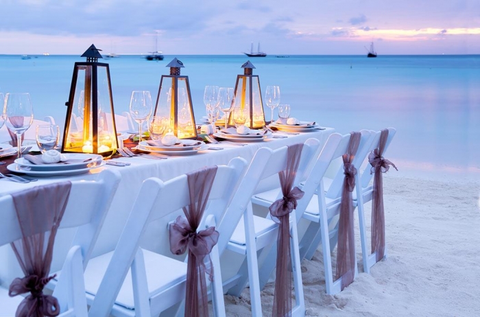 beach wedding aruba