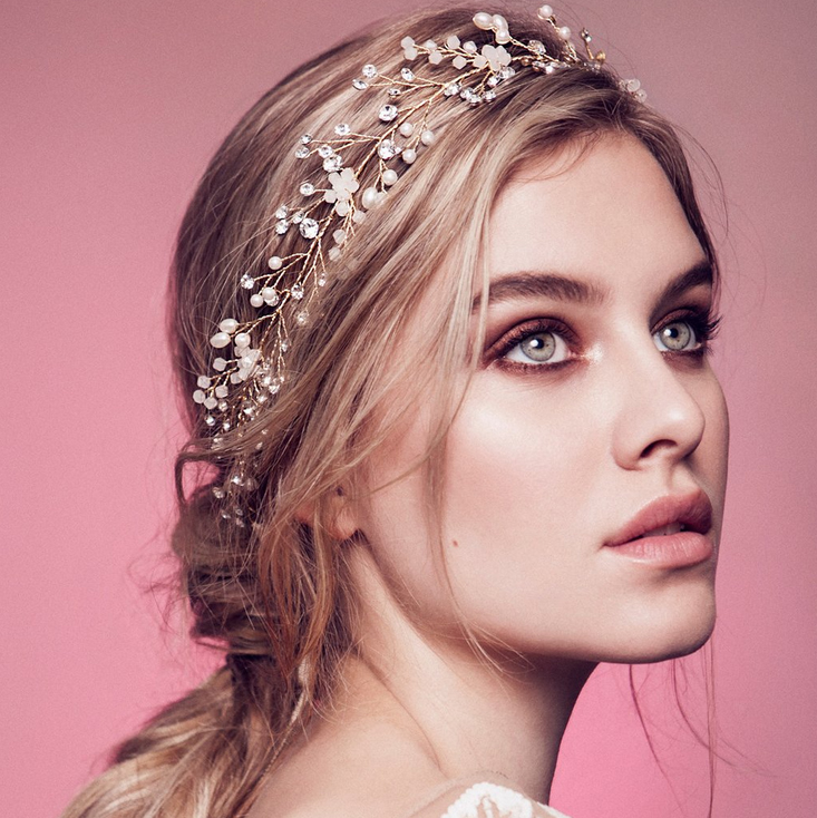 bridal crowns and headpieces