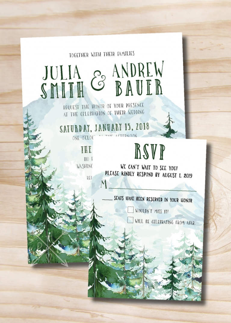 15 Ideas for Your Mountain Wedding