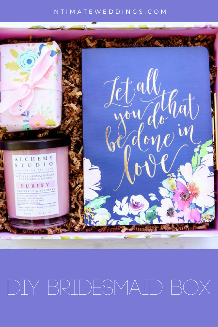 DIY Bridesmaid Proposal Boxes