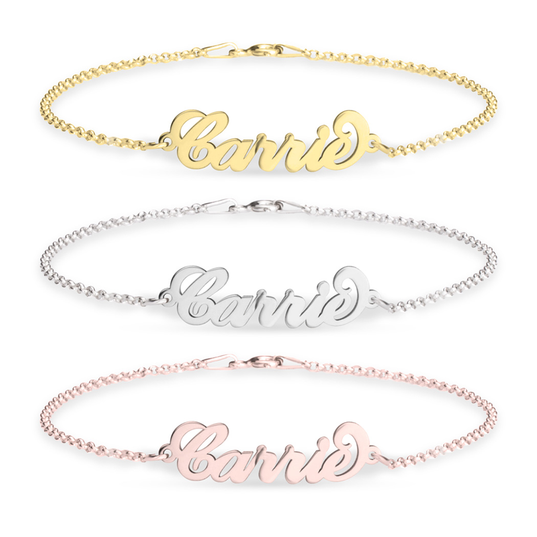 Carrie Name Bracelet-gg