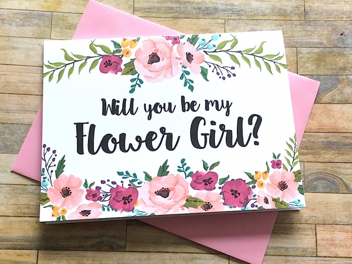 ideas to ask flower girl