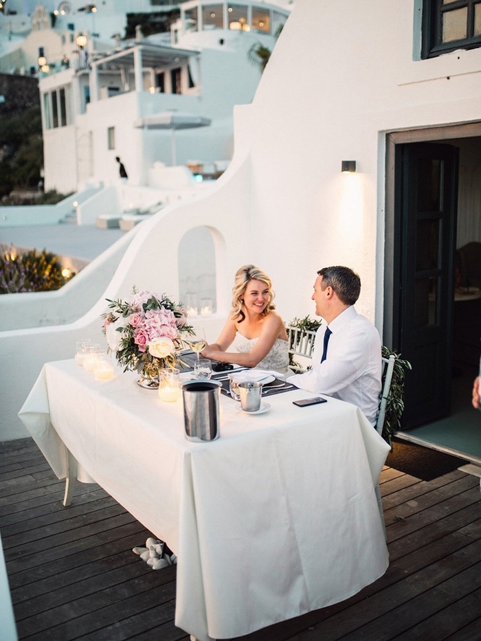 santorini elopement greece