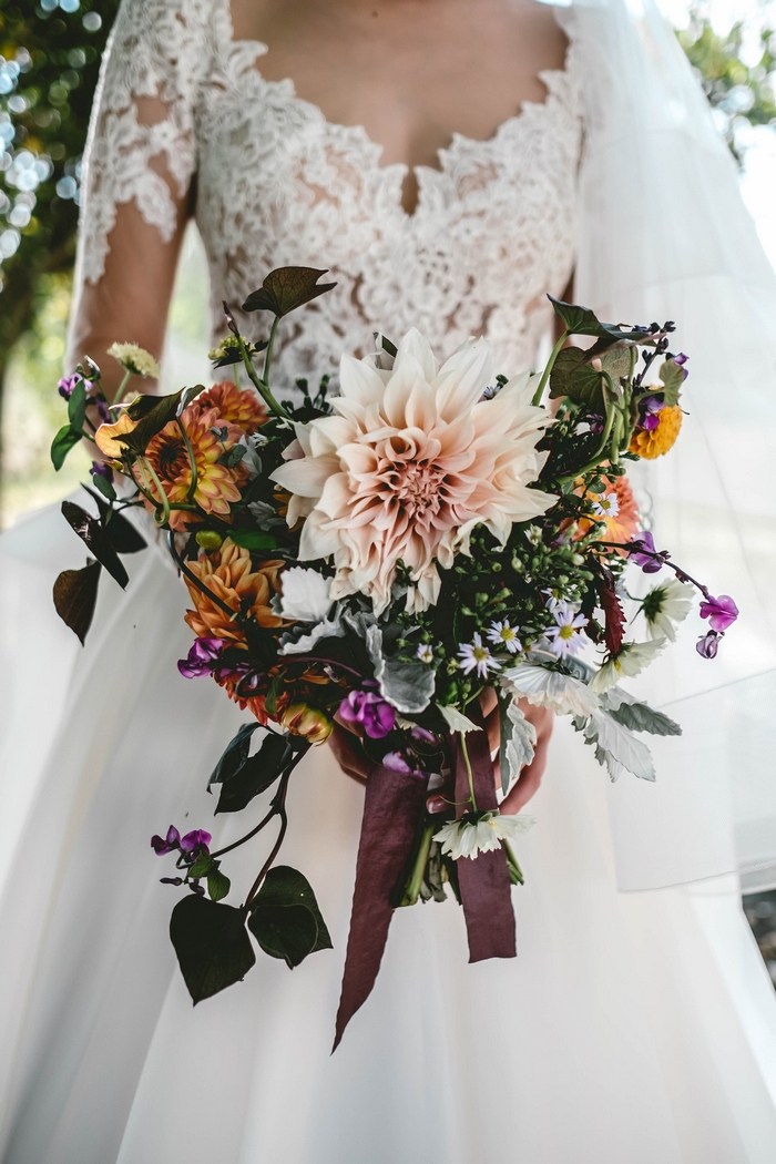 wildflower wedding bouquet 