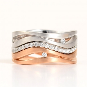 10 Sleek and Modern Stacking Rings from Etsy