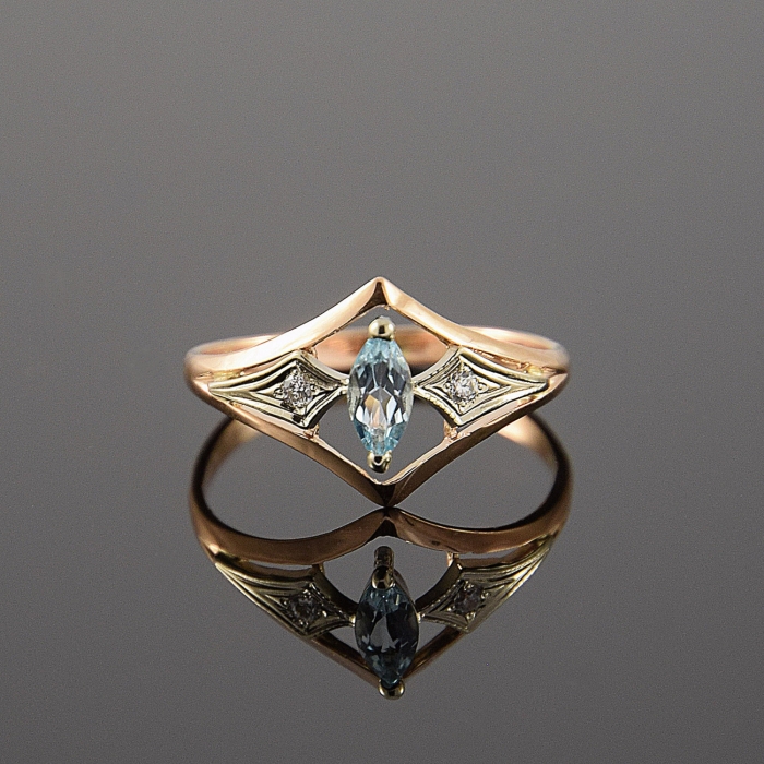 art deco engagement ring 