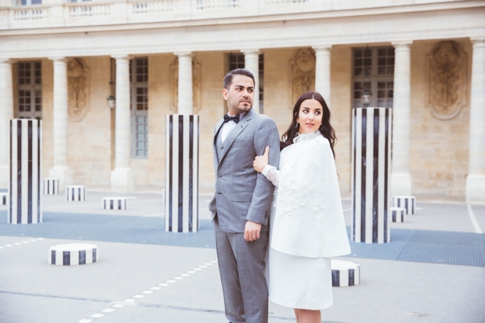 intimate paris wedding