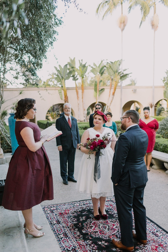Elizabeth and Ross’ Intimate San Diego Wedding