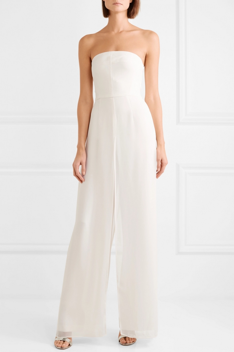 designer bridal jumpsuit