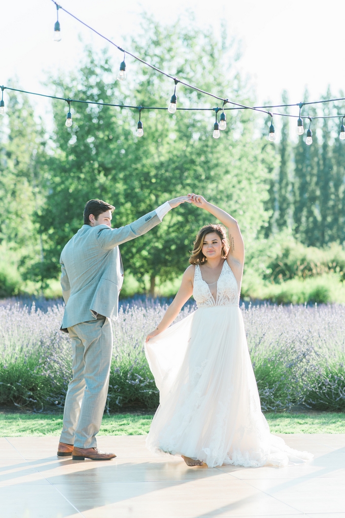 lavender styled shoot