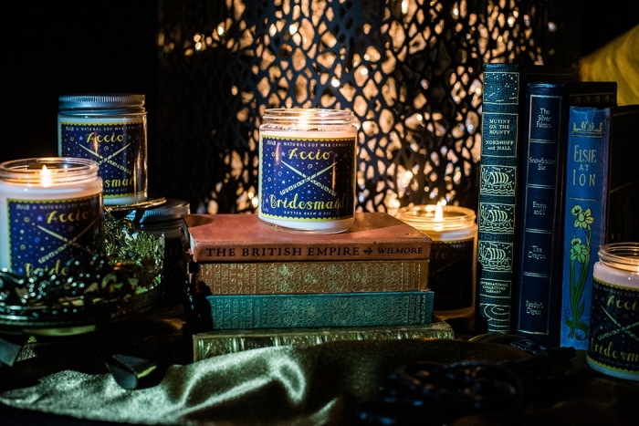 harry potter wedding luxury bridesmaid gift budget bridesmaid proposal gifts natural candle