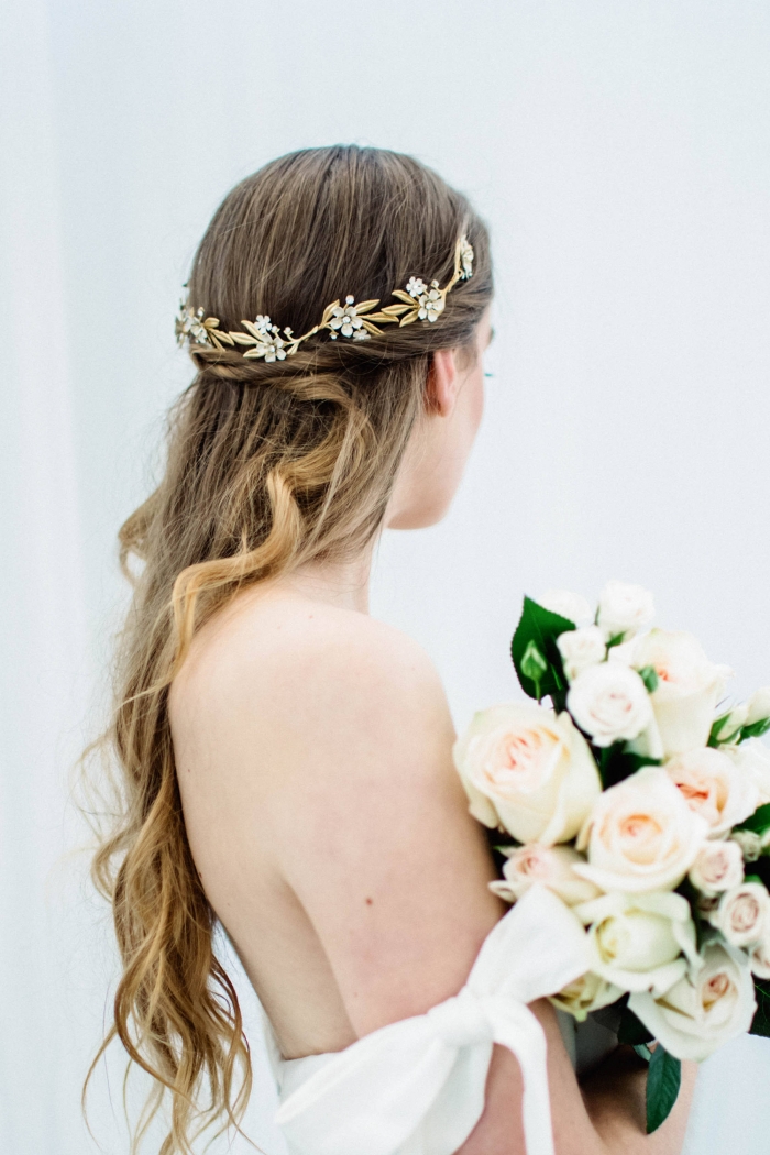 boho bridal headband