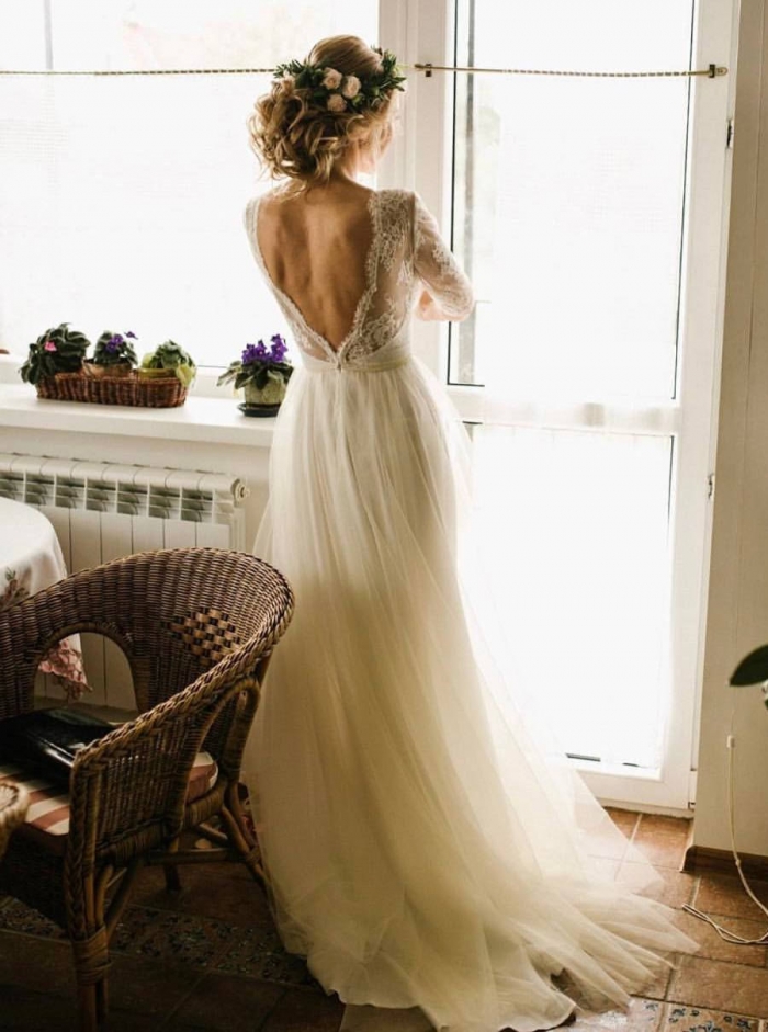 boho wedding dress etsy 