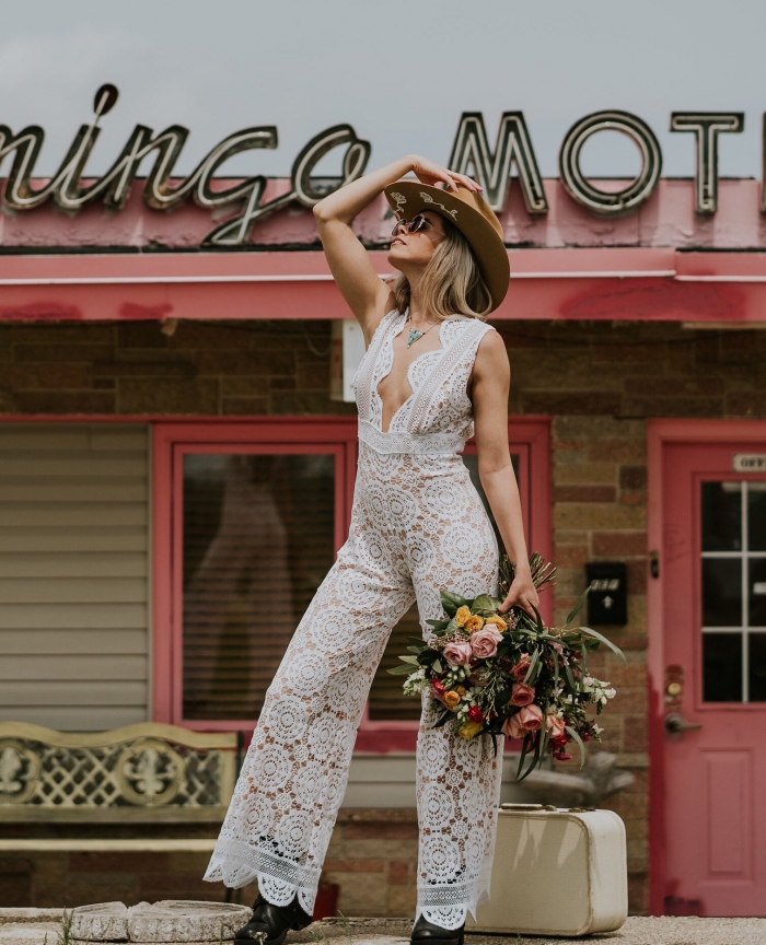 boho bridal jumpsuit etsy 