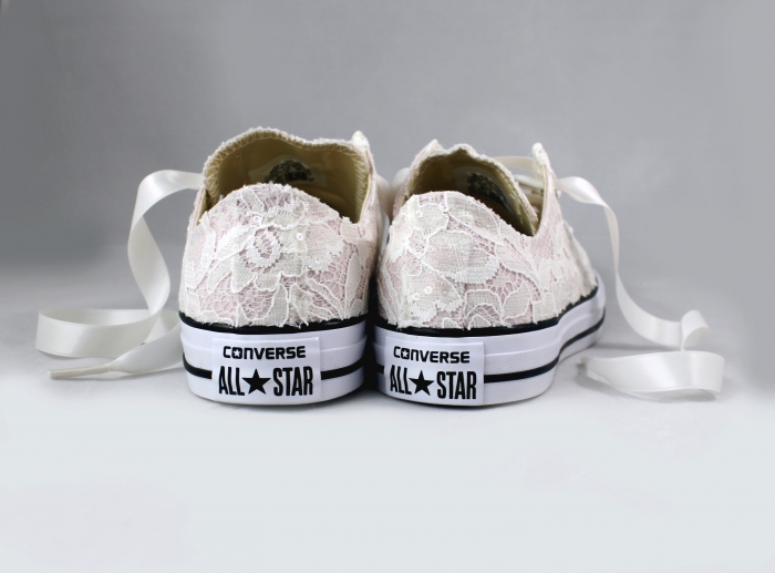 converse wedding tennis shoes