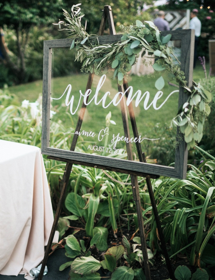 wedding welcome sign etsy wedding sign rustic modern 