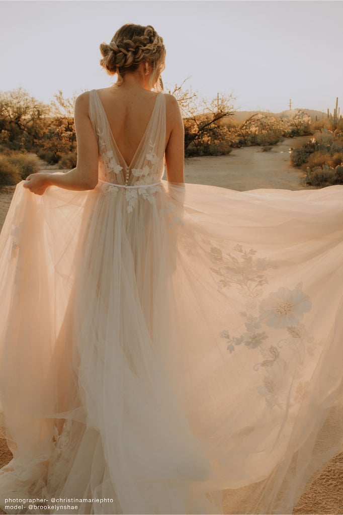 bhldn beach wedding dress