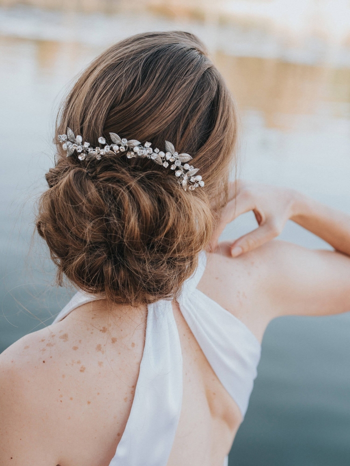 bridal hairpiece etsy 