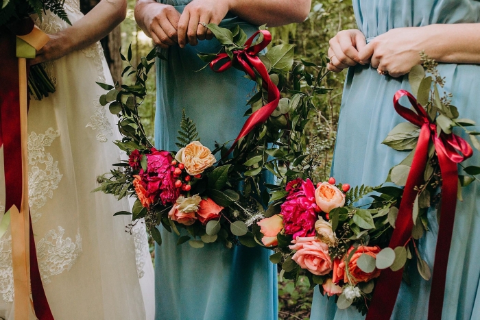 floral bouquet bridesmaid 