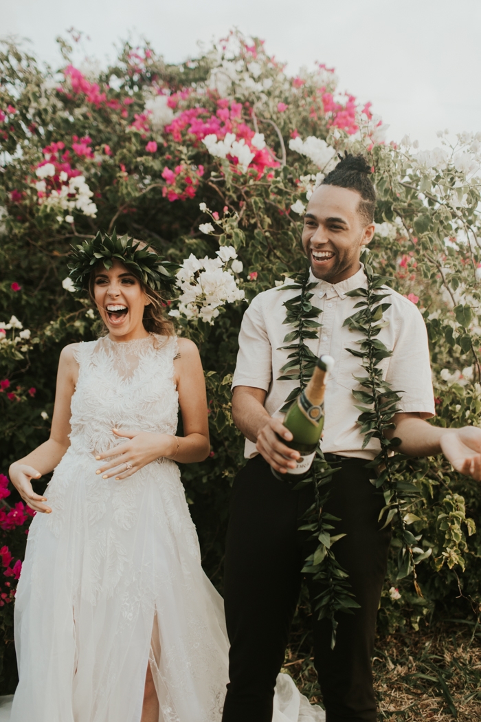 hawaii styled elopement