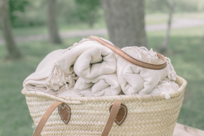 blanket winter wedding favor