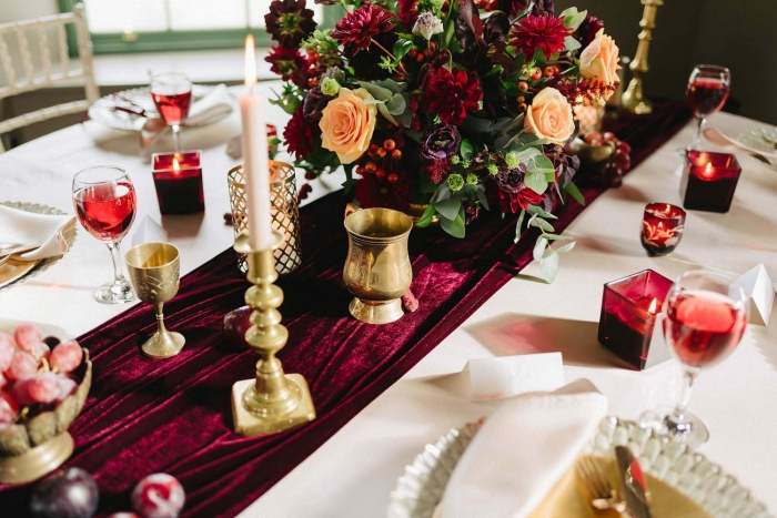 fall table setting wedding etsy 