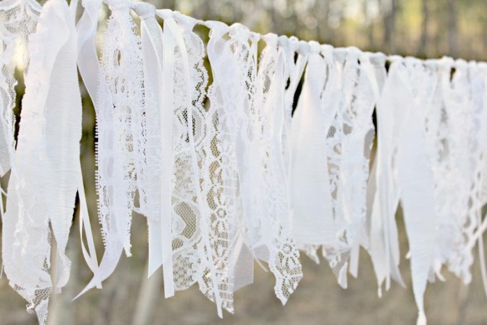 handmade bunting for wedding diy 