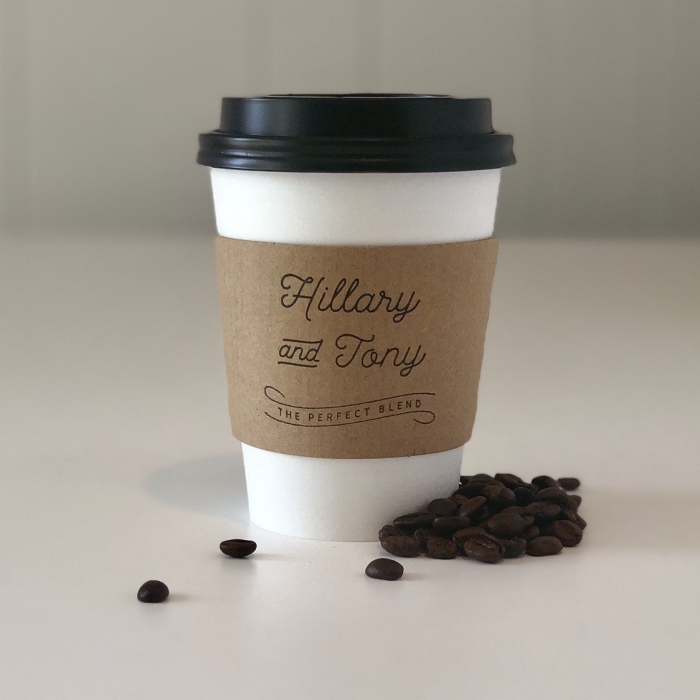 custom coffee cup sleeve