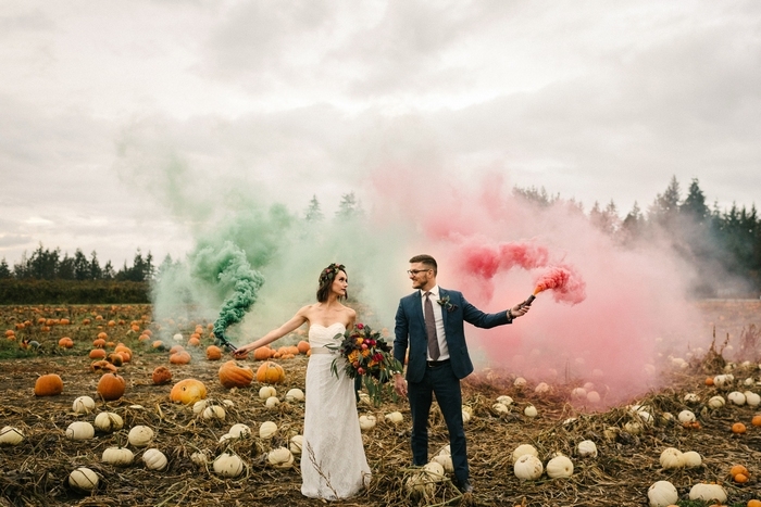 harvest inspired styled shoot