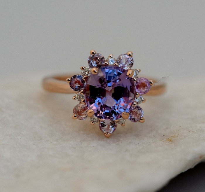 engagement ring unique etsy 