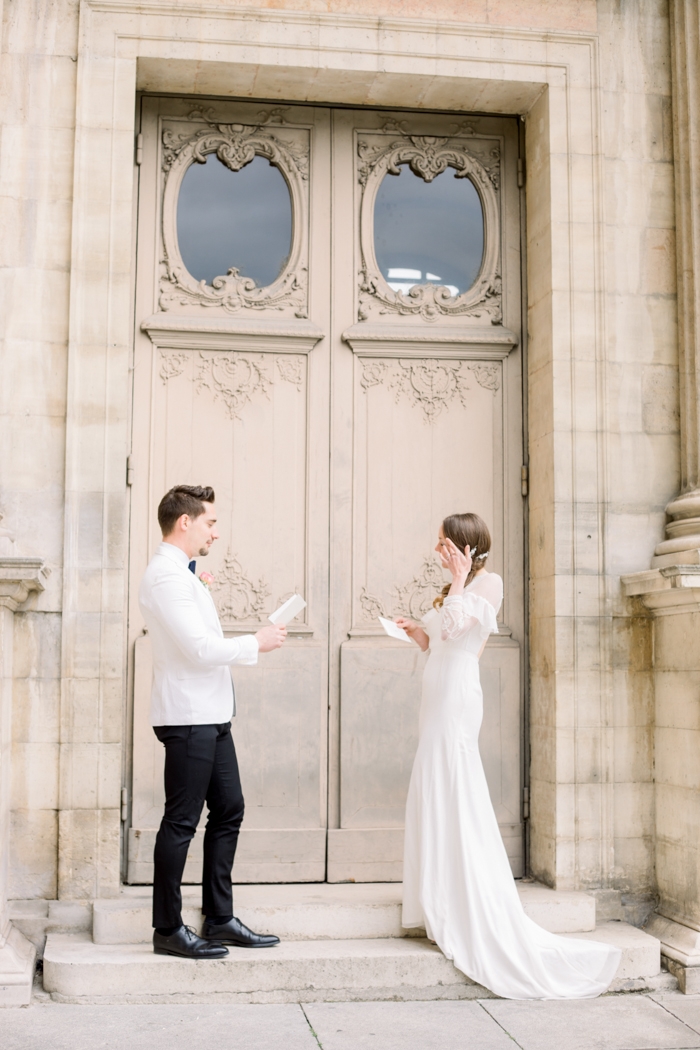 Alexandra and Silvere’s Elegant Paris Vow Renewal