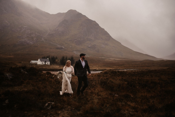 scottish elopement styled shoot